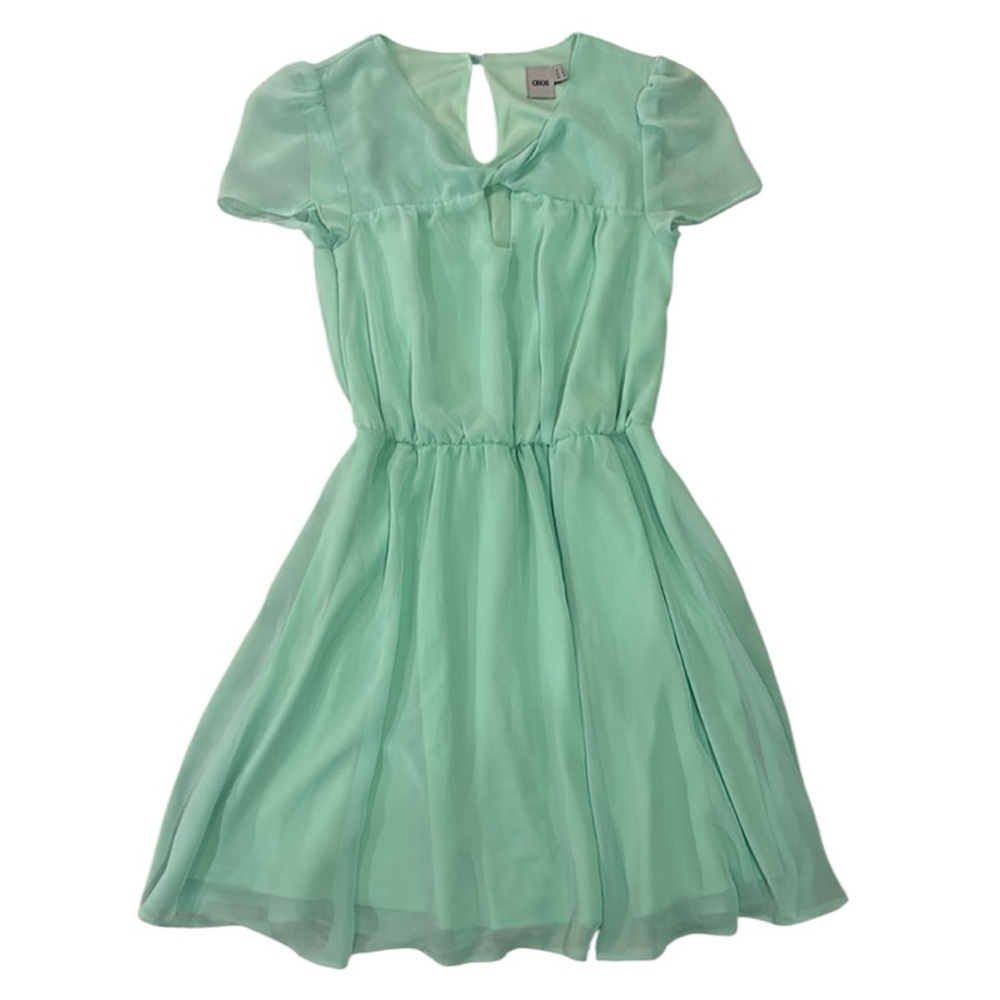 ASOS Mini Skater Dress Sz S/US4 - Mint Green